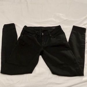Nwot SEBASTIAN McCALL black denim jeans midrise 29